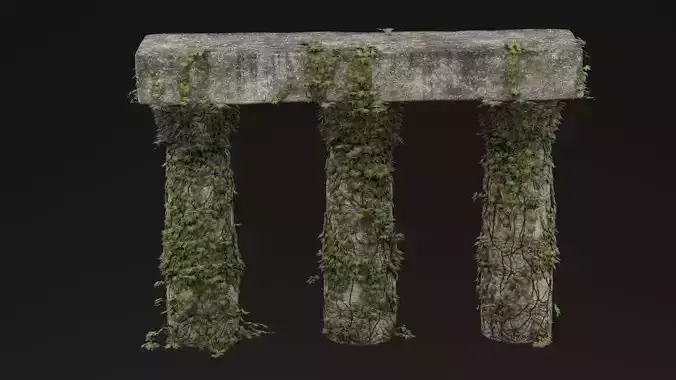 Greek Column Ivy