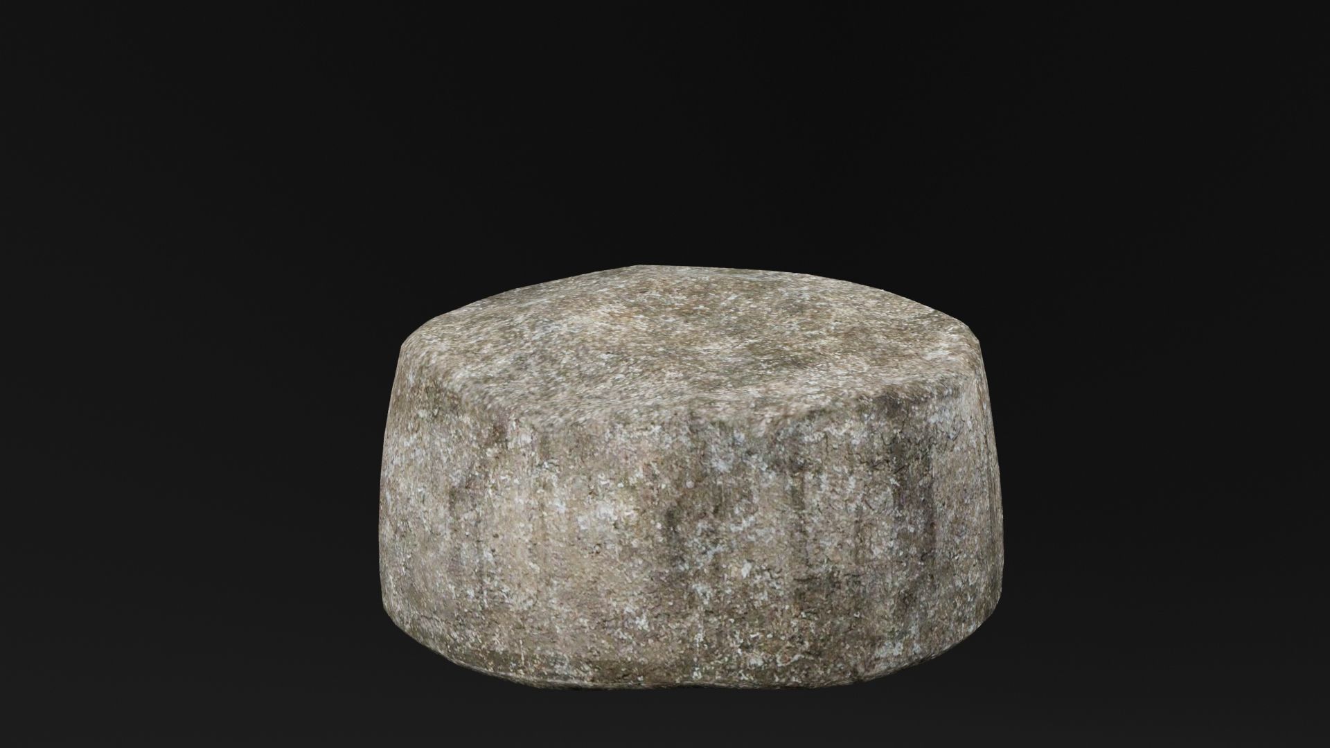 Greek Column Drum Low-poly 3D model_4