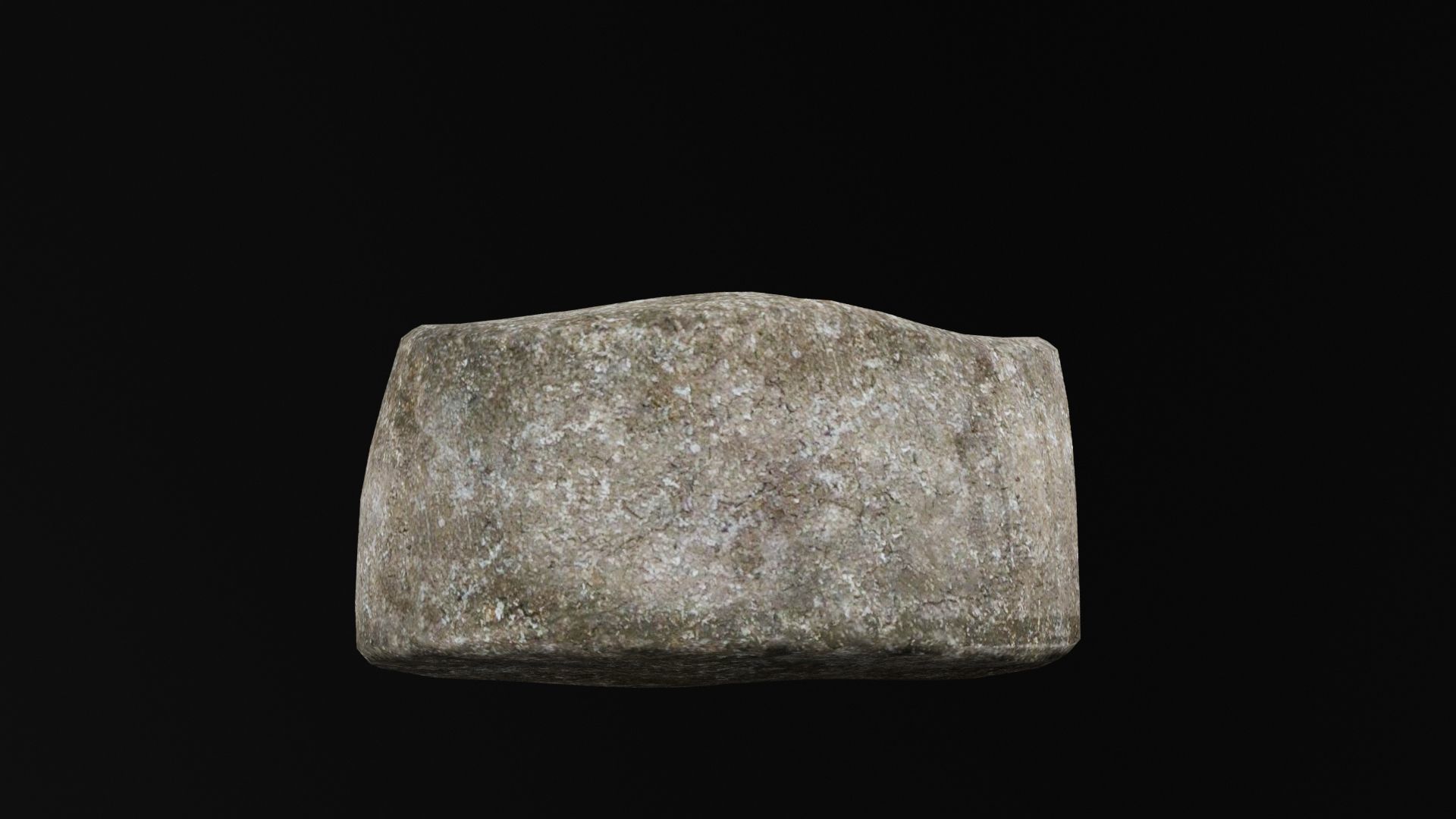 Greek Column Drum Low-poly 3D model_2