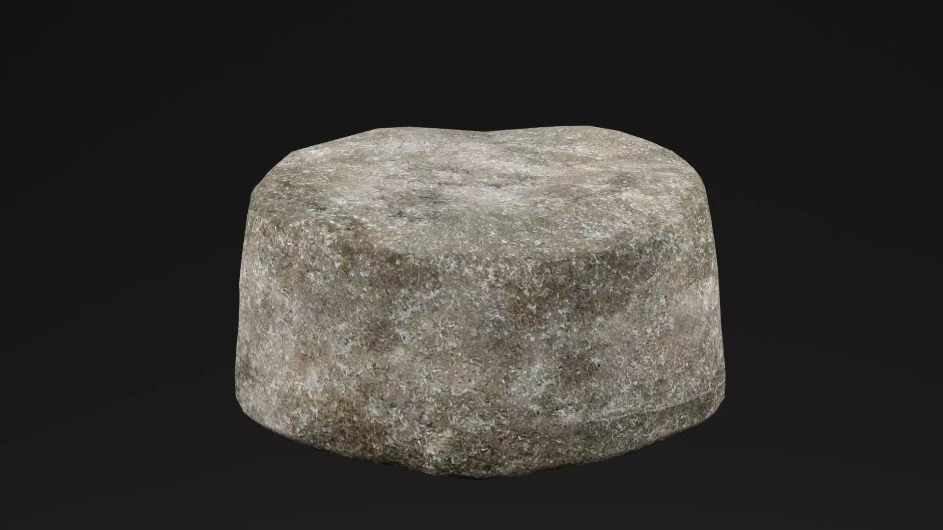 Greek Column Drum Low-poly 3D model