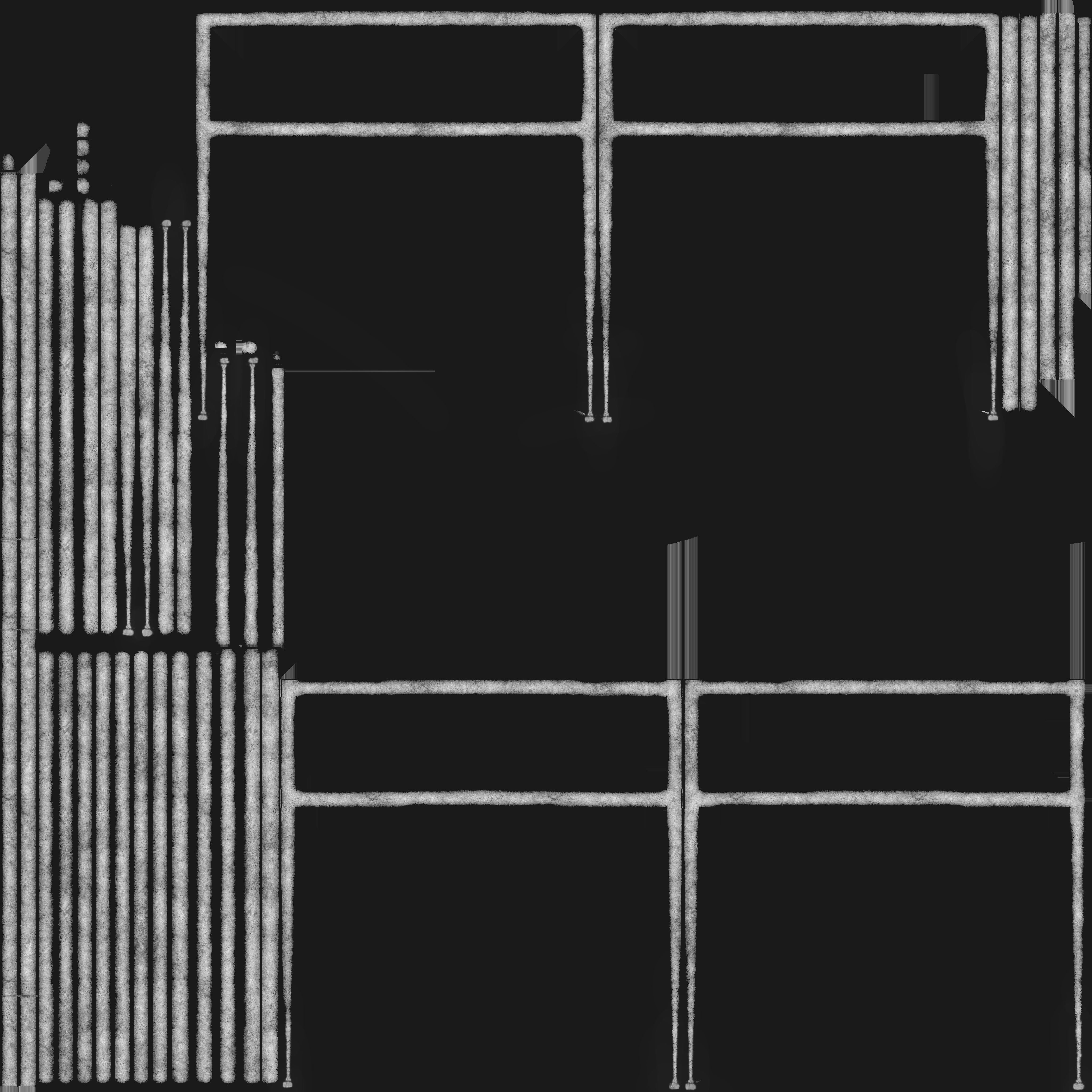 Flexsteel Venice Glass Top Lamp Table 3D model_4