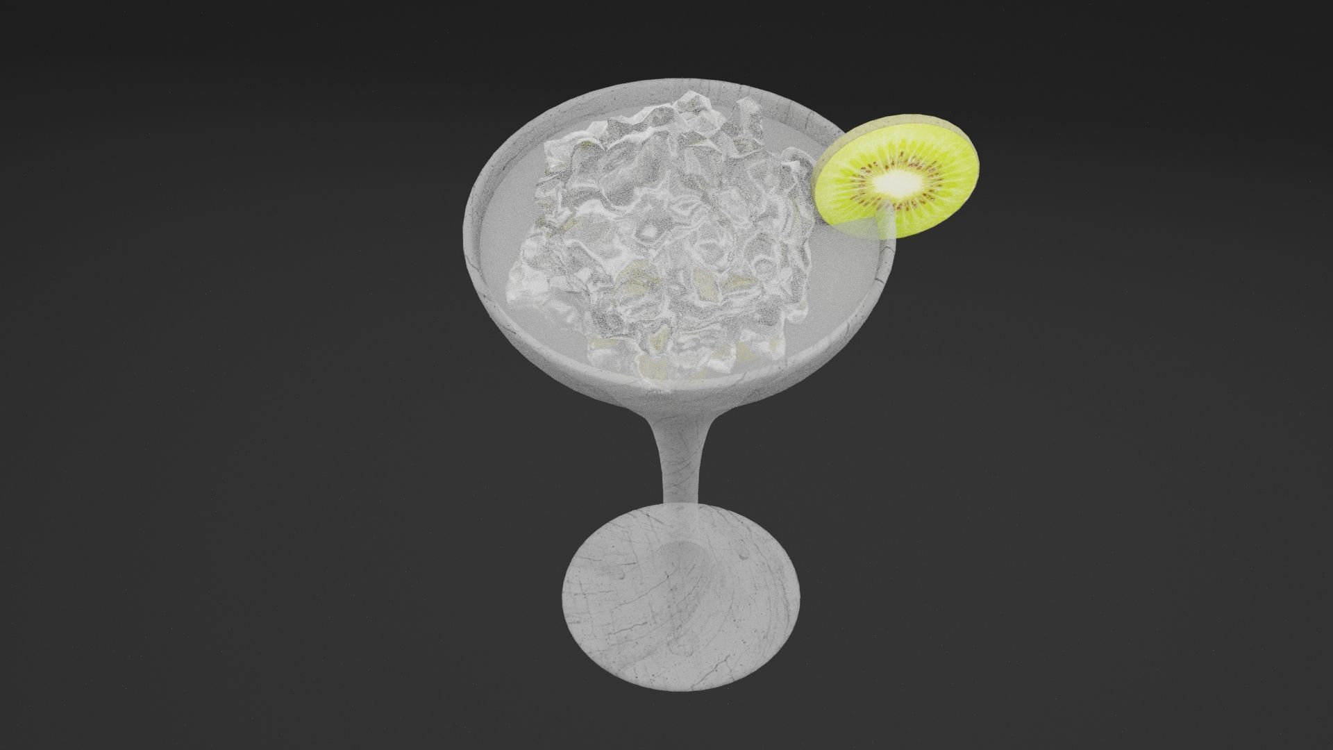 Frozen Fusion WIth Kiwi Low-poly 3D model_4