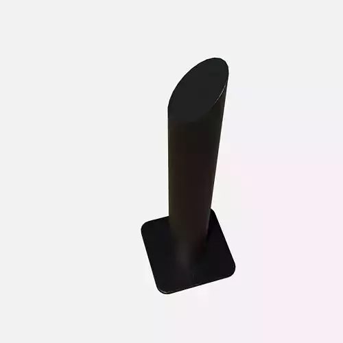 Metal road pole modern 100 cm 3D print model