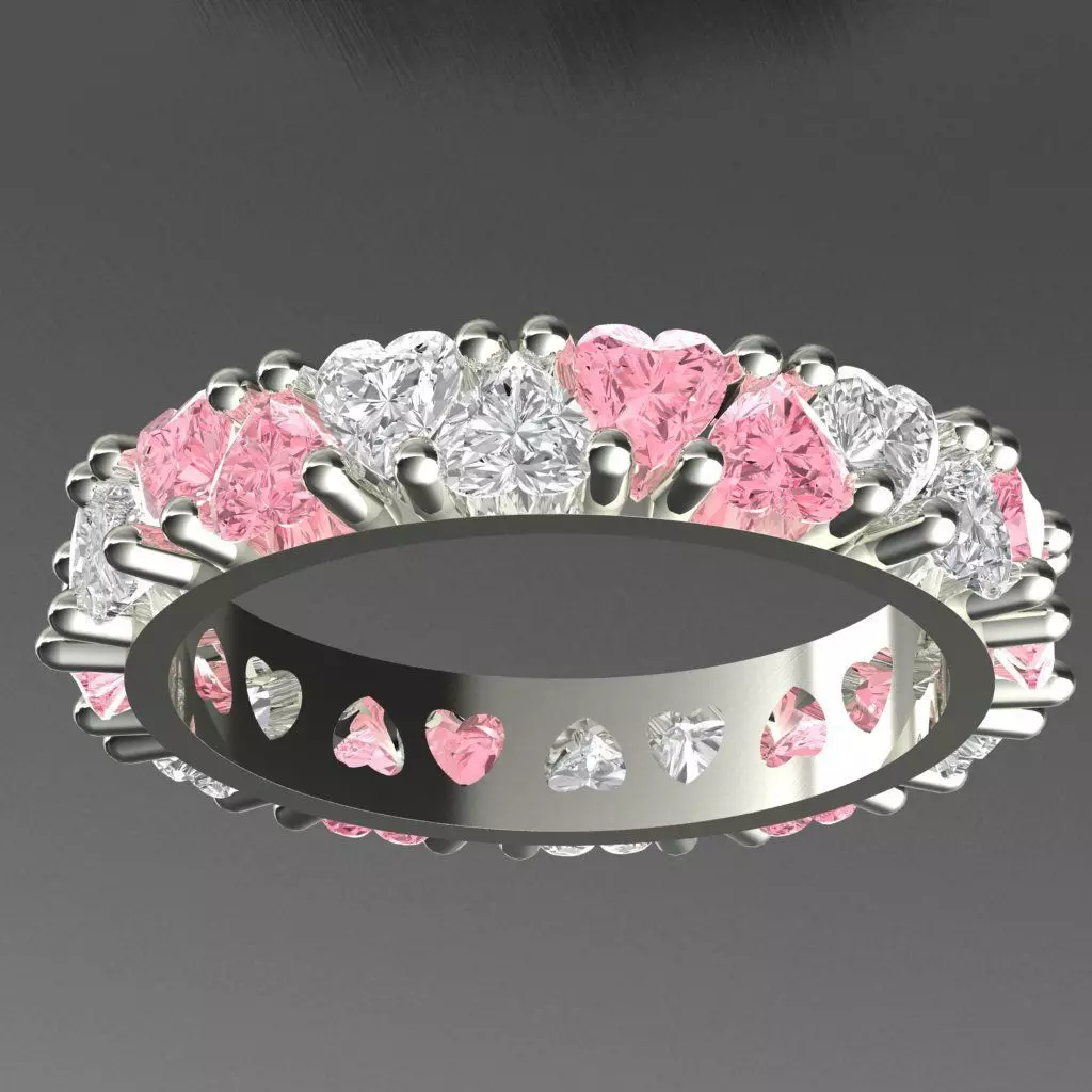 Heart Ring Free 3D print model