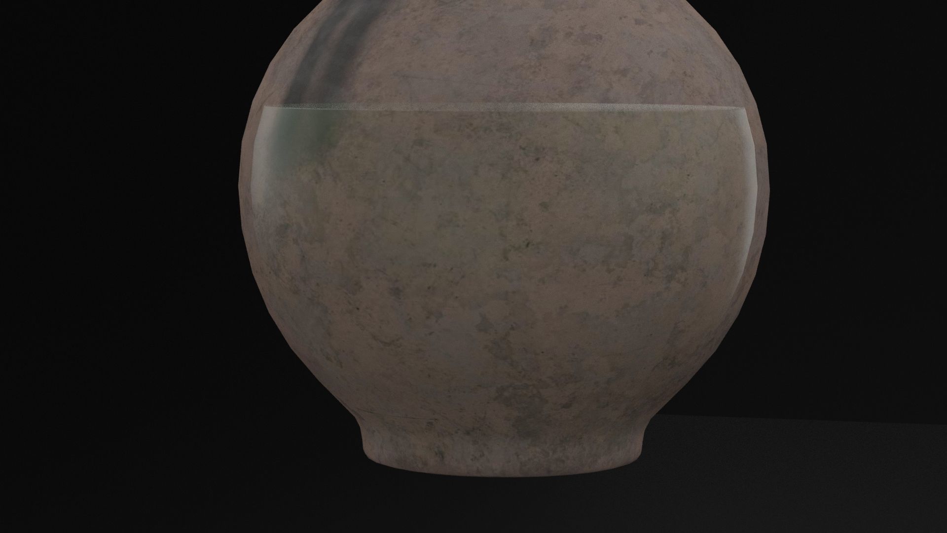 Elixir Potion Bottle Low-poly 3D model_2