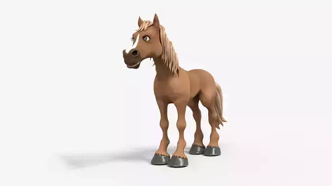 Disney Horse Toon 3D print model