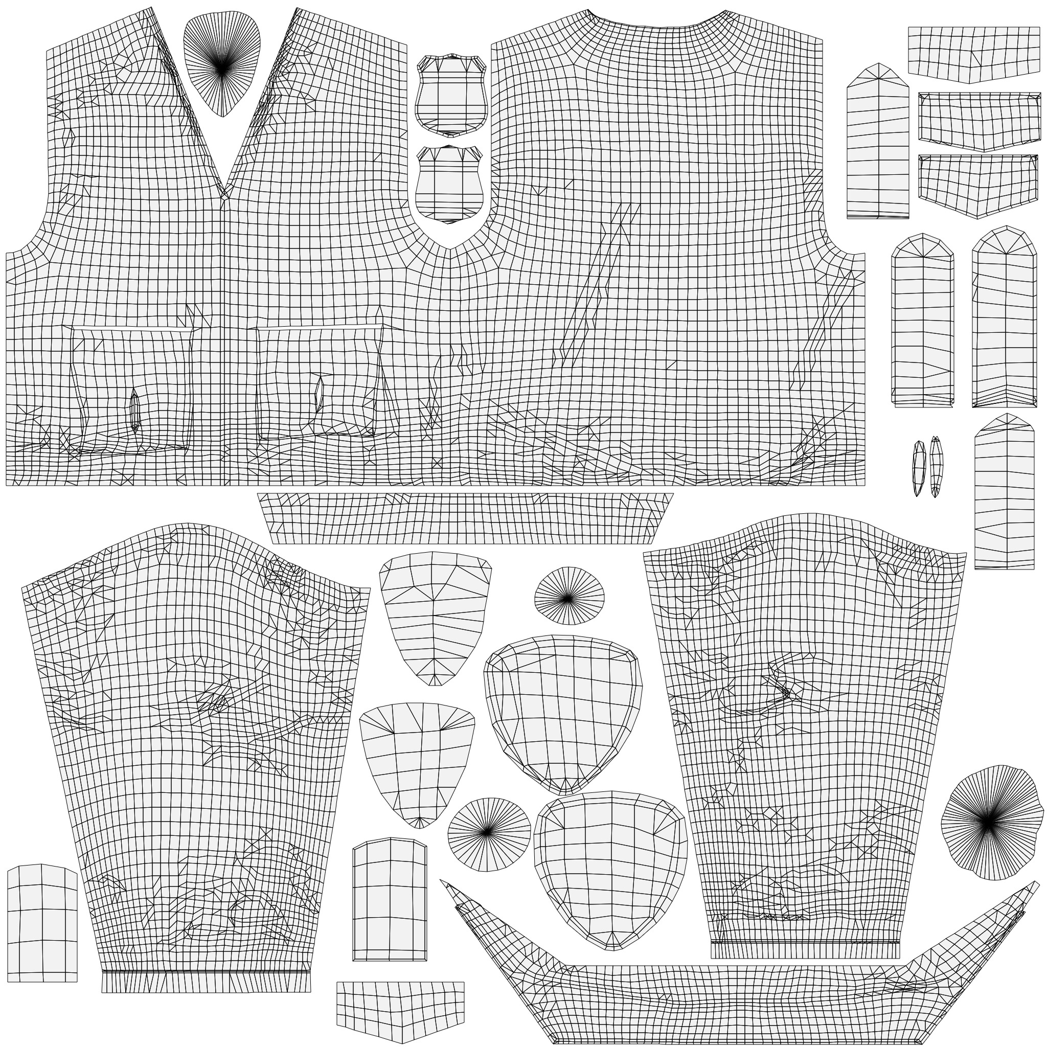 Police swat - Rigged 3D model_20