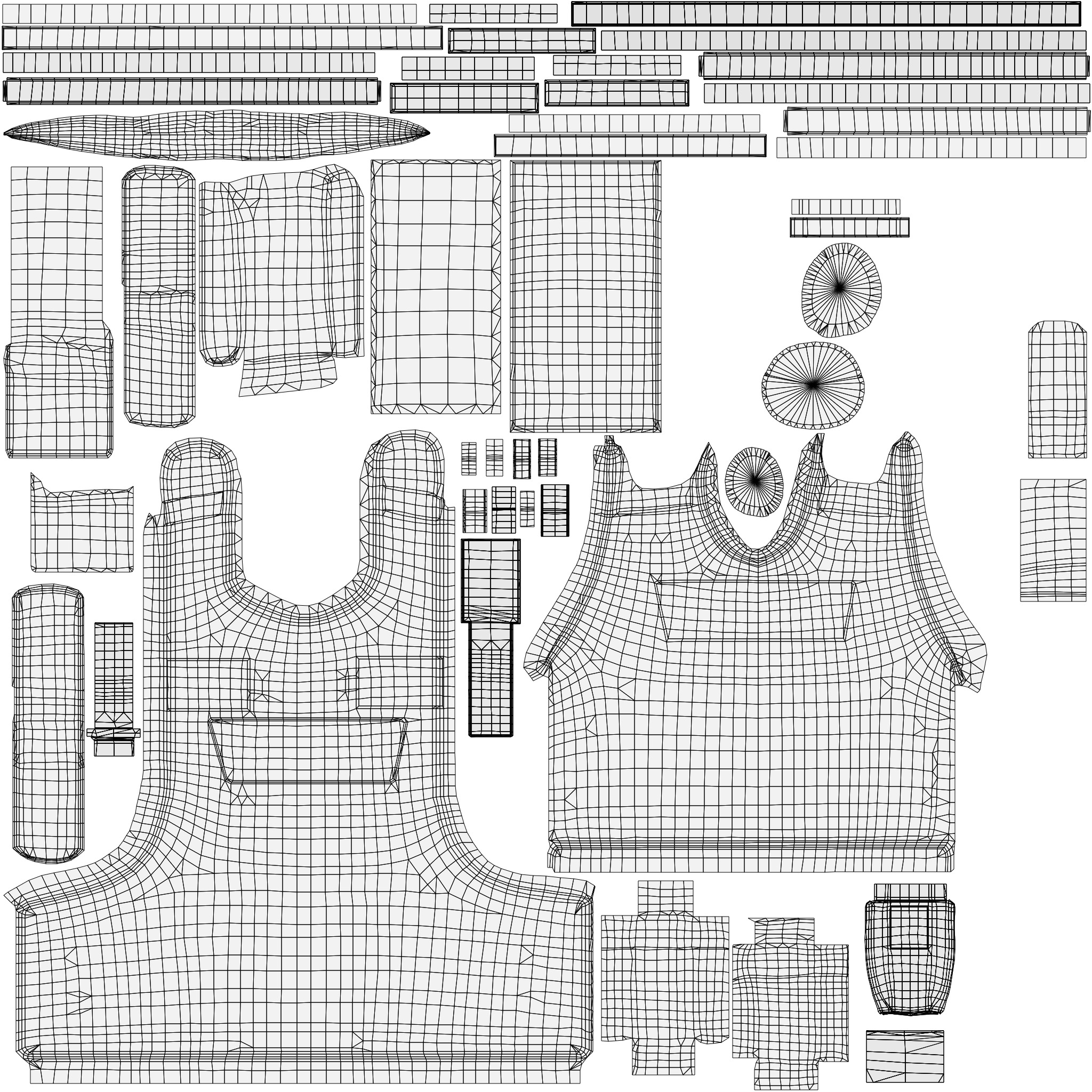 Police swat - Rigged 3D model_21