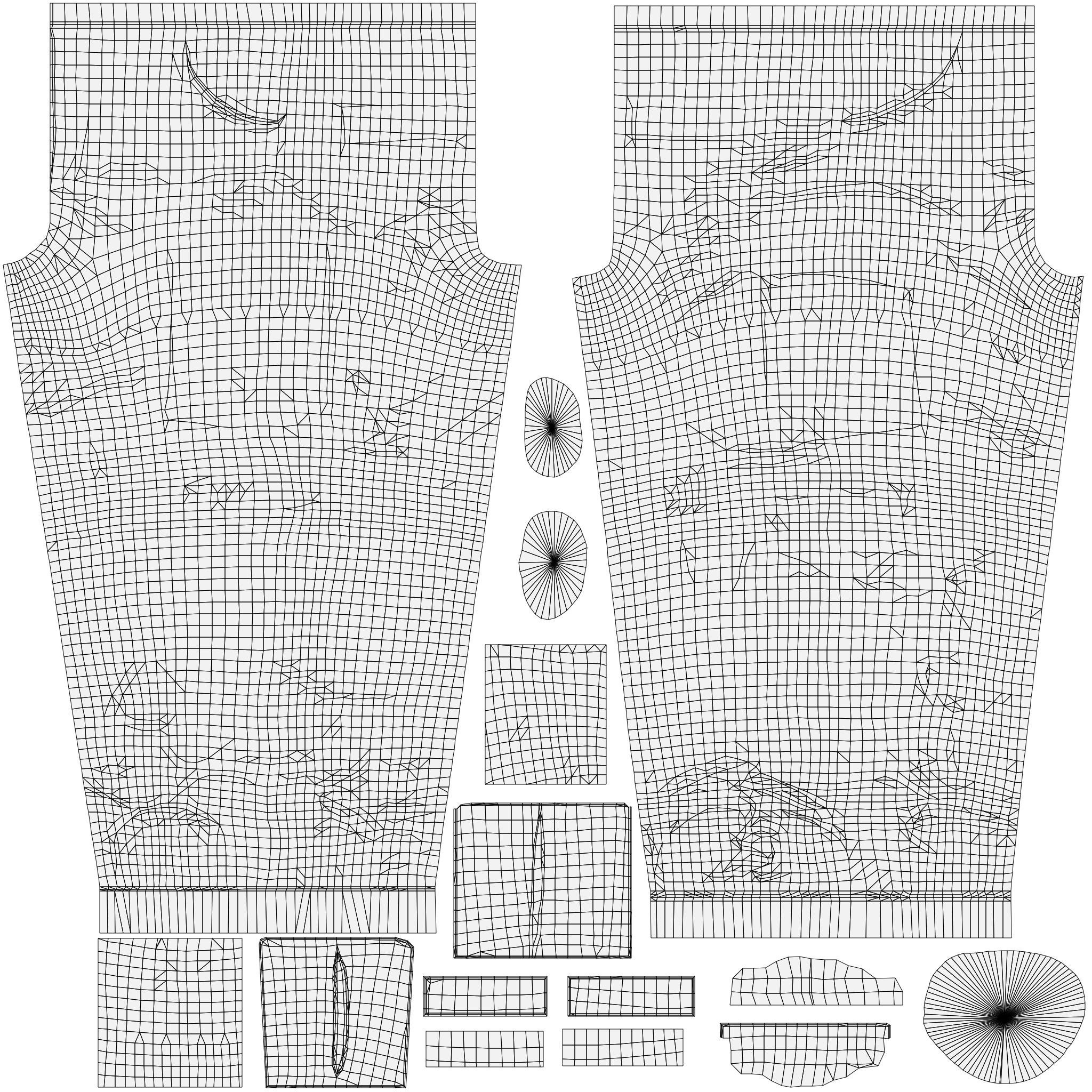 Police swat - Rigged 3D model_25
