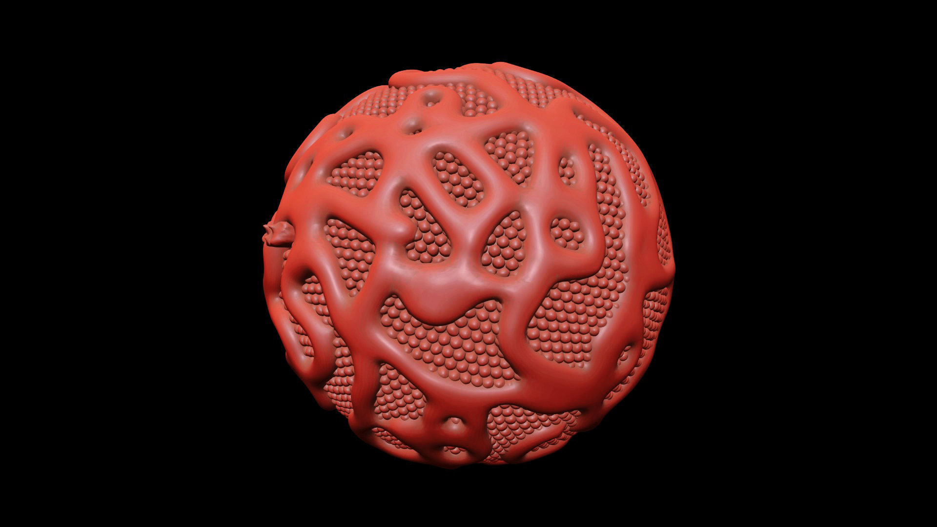 Lipoprotein with Realistic Visualization of Components 3D model_20