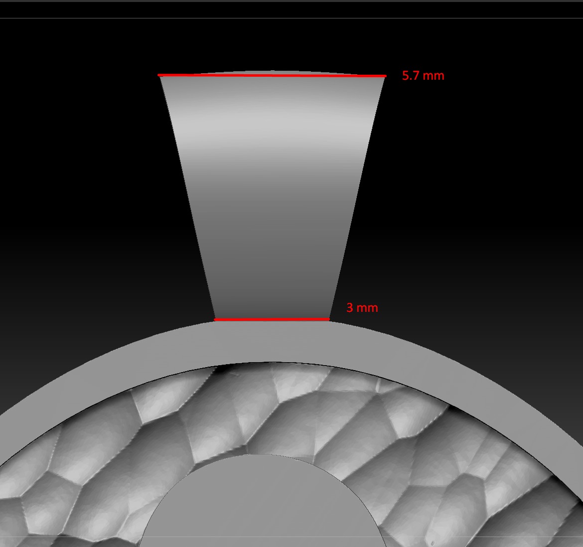 Pendant mountains Modern style 3D print model_6