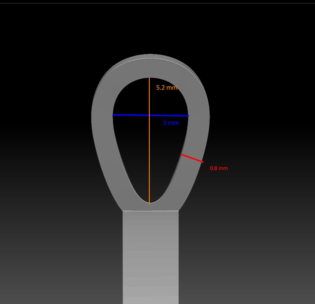 Pendant mountains Modern style 3D print model_5