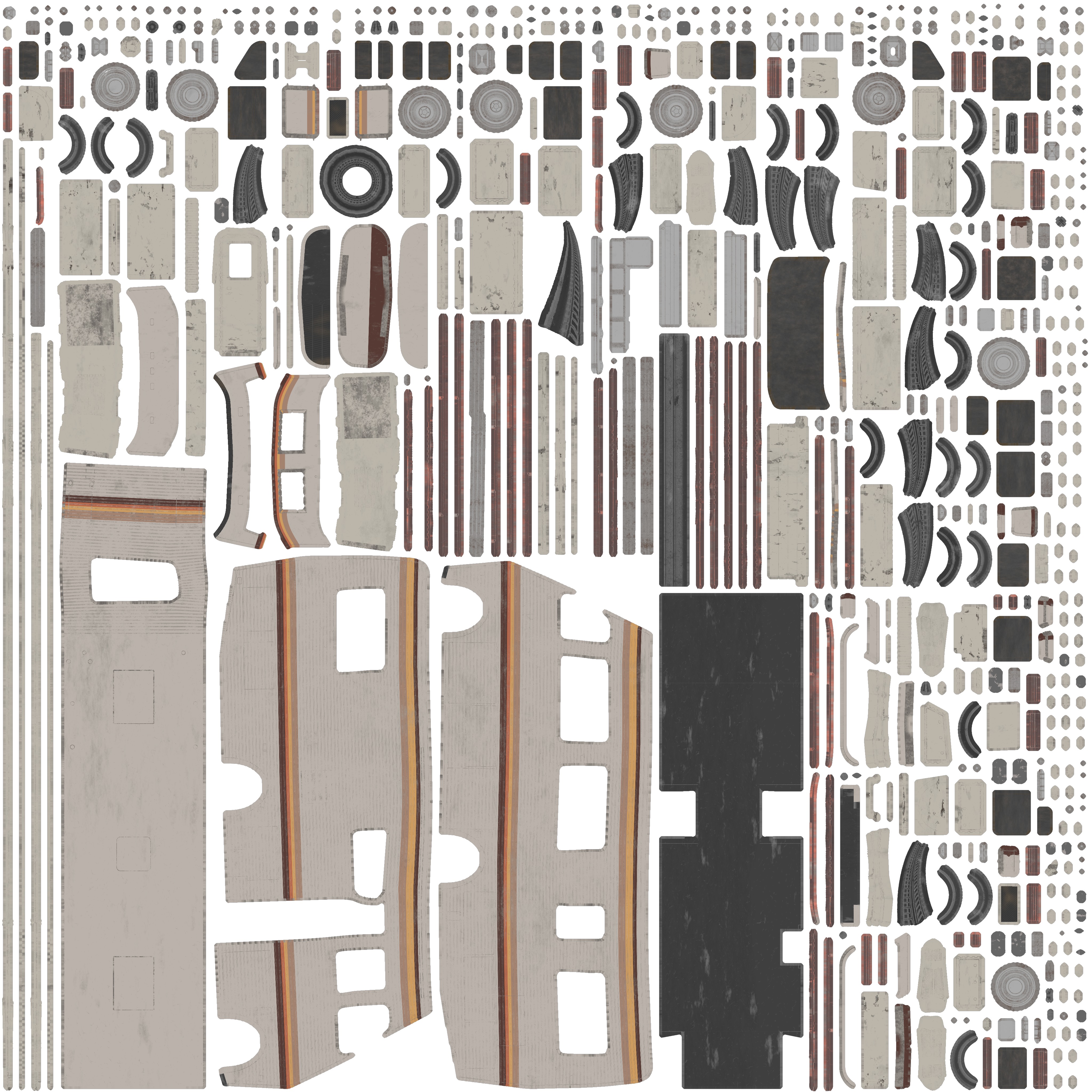 1986 Fleetwood Bounder from Breaking Bad 3D model_8