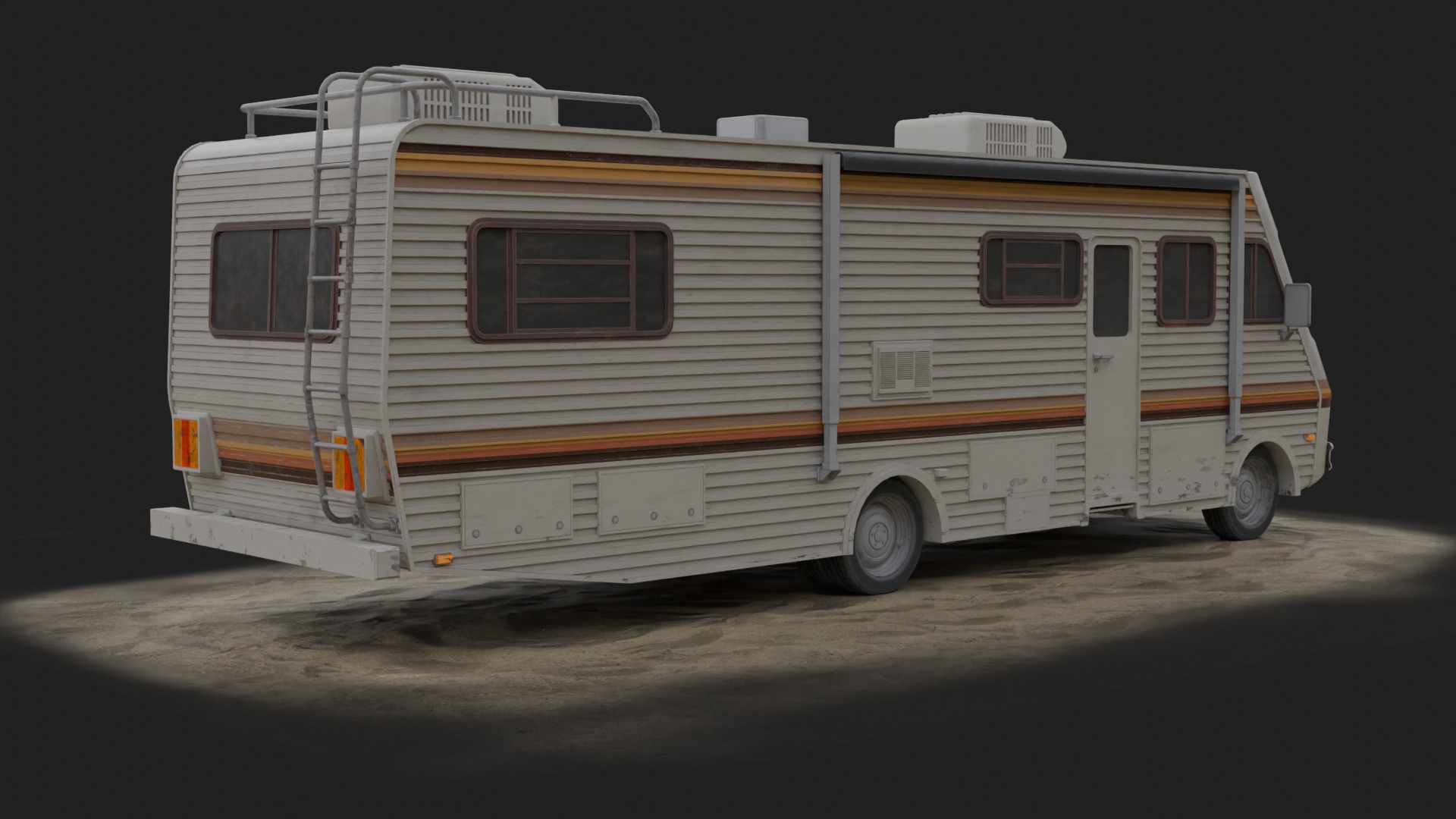 1986 Fleetwood Bounder from Breaking Bad 3D model_4