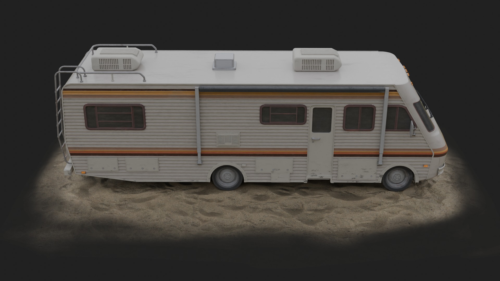 1986 Fleetwood Bounder from Breaking Bad 3D model_6