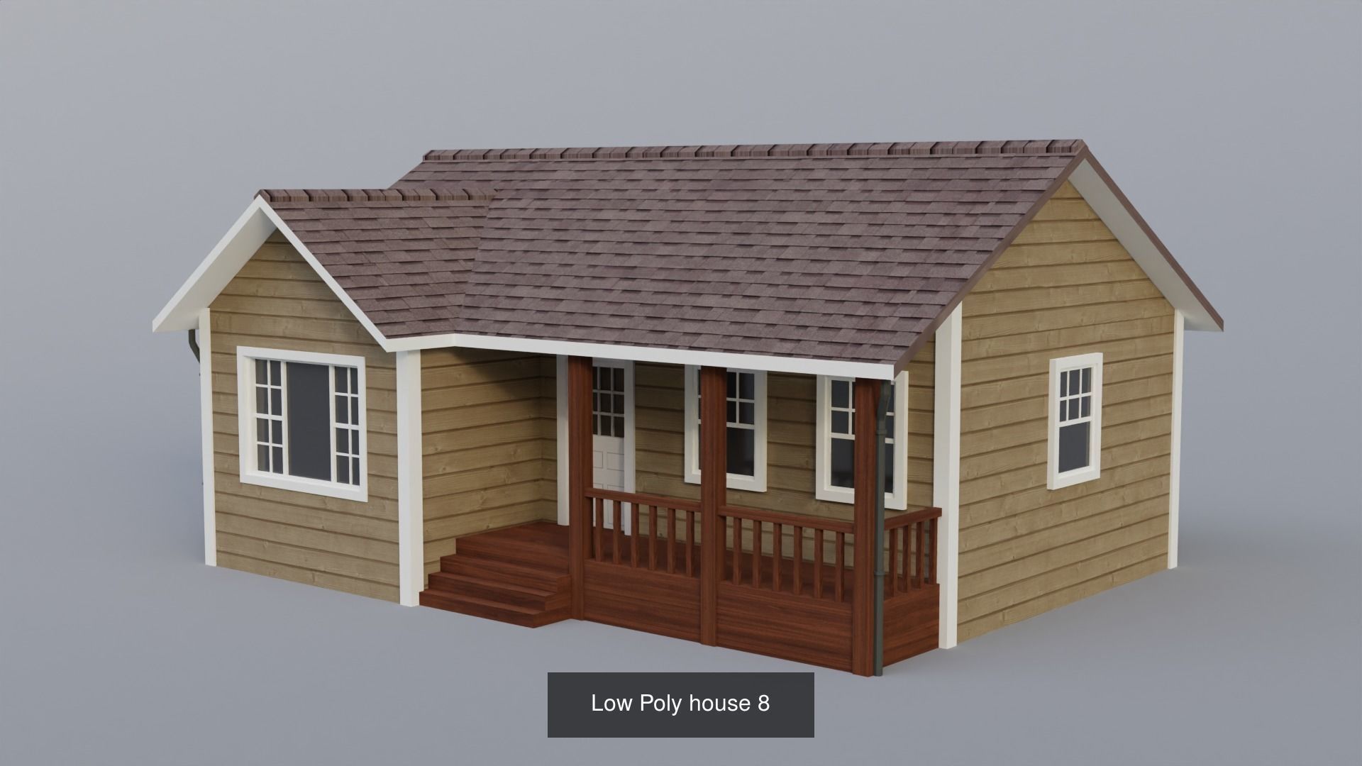 Low Poly House Collection _10