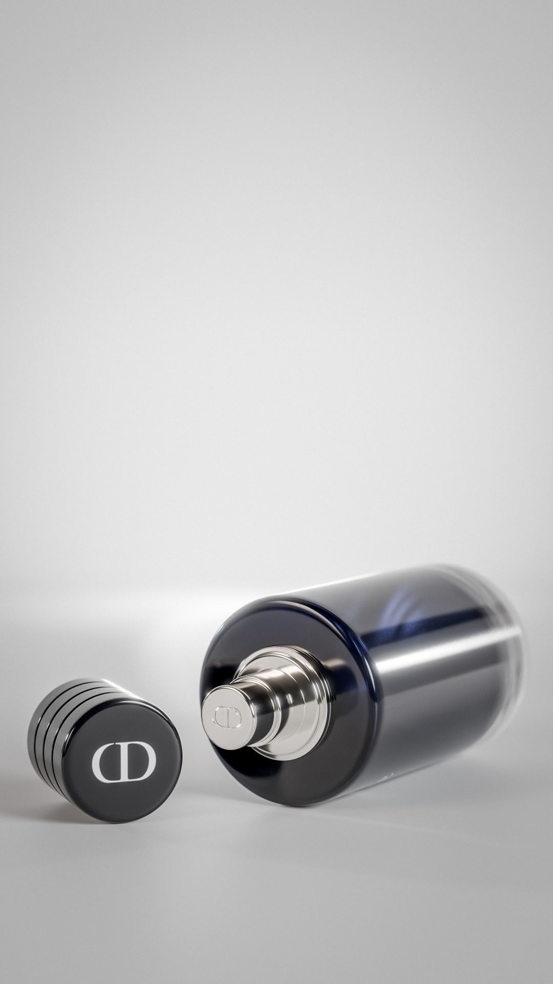 Dior Sauvage 100ml perfume Bottle 3D model_3