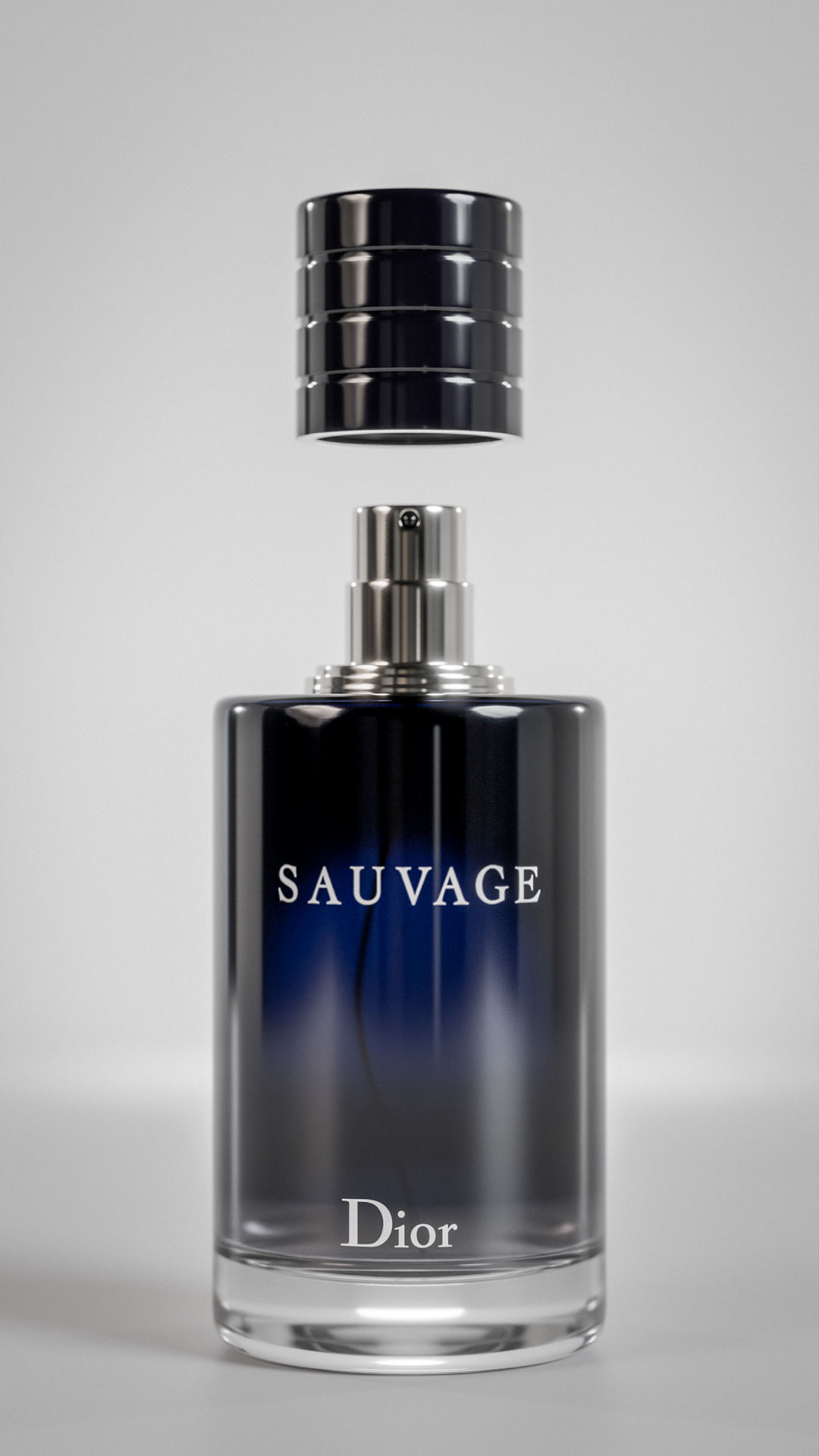 Dior Sauvage 100ml perfume Bottle 3D model_10