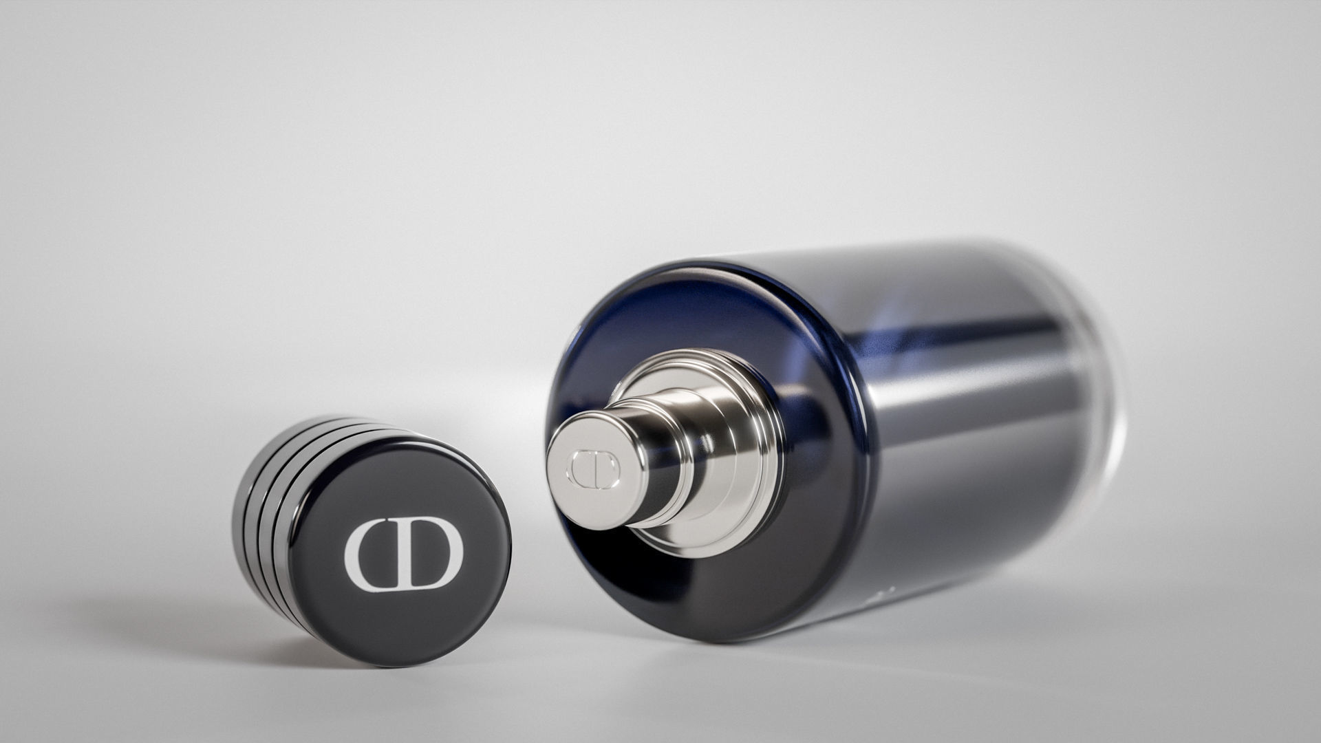 Dior Sauvage 100ml perfume Bottle 3D model_16