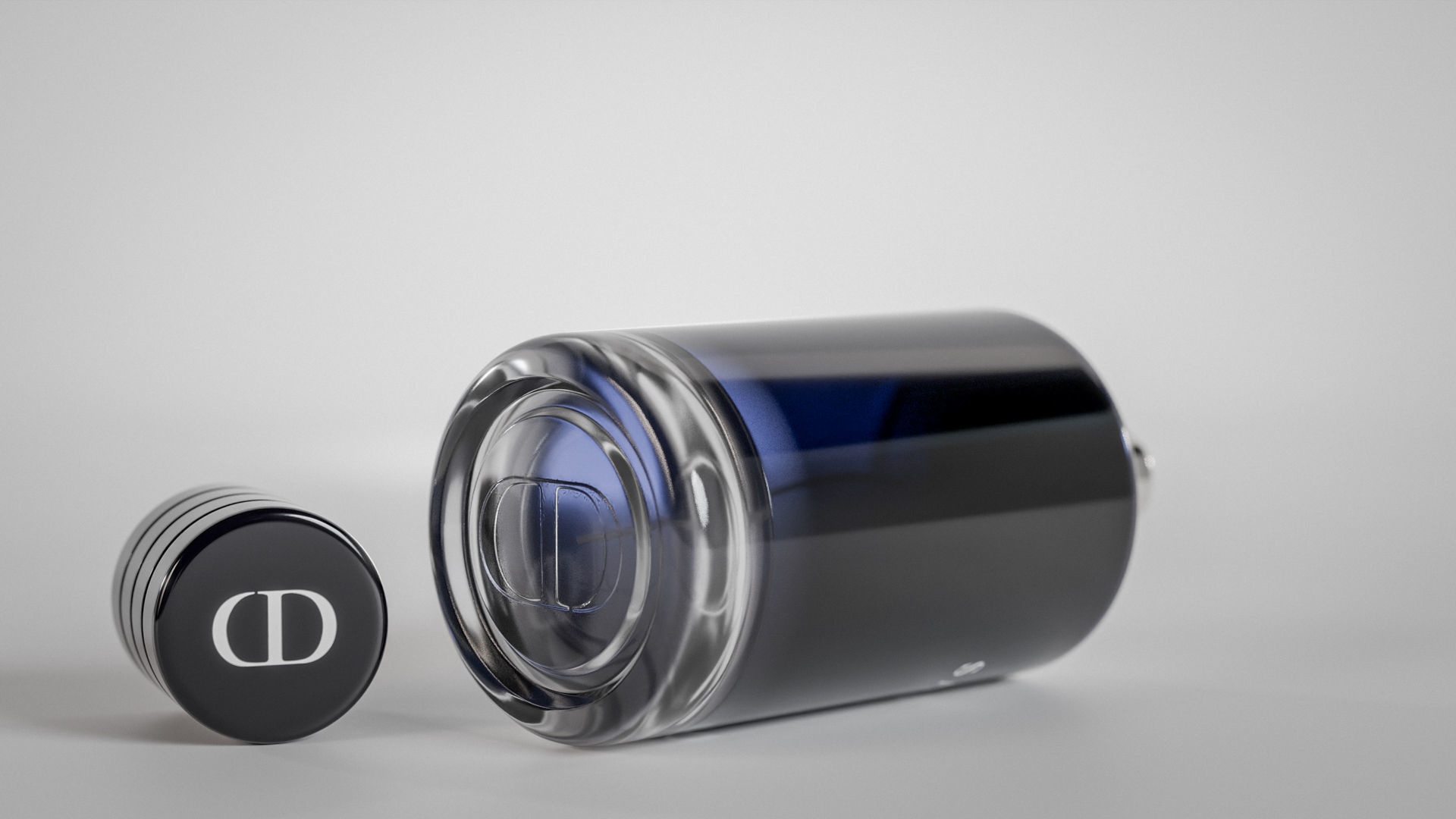 Dior Sauvage 100ml perfume Bottle 3D model_5