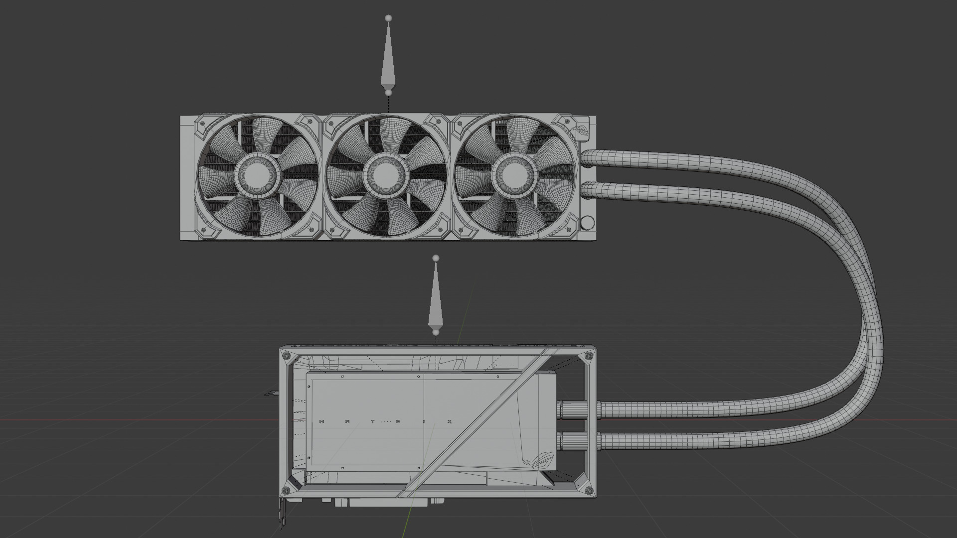 ASUS ROG Matrix RTX 4090 Platinum  3D model_13
