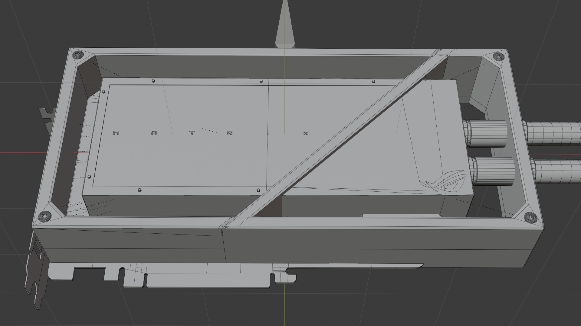 ASUS ROG Matrix RTX 4090 Platinum  3D model_11