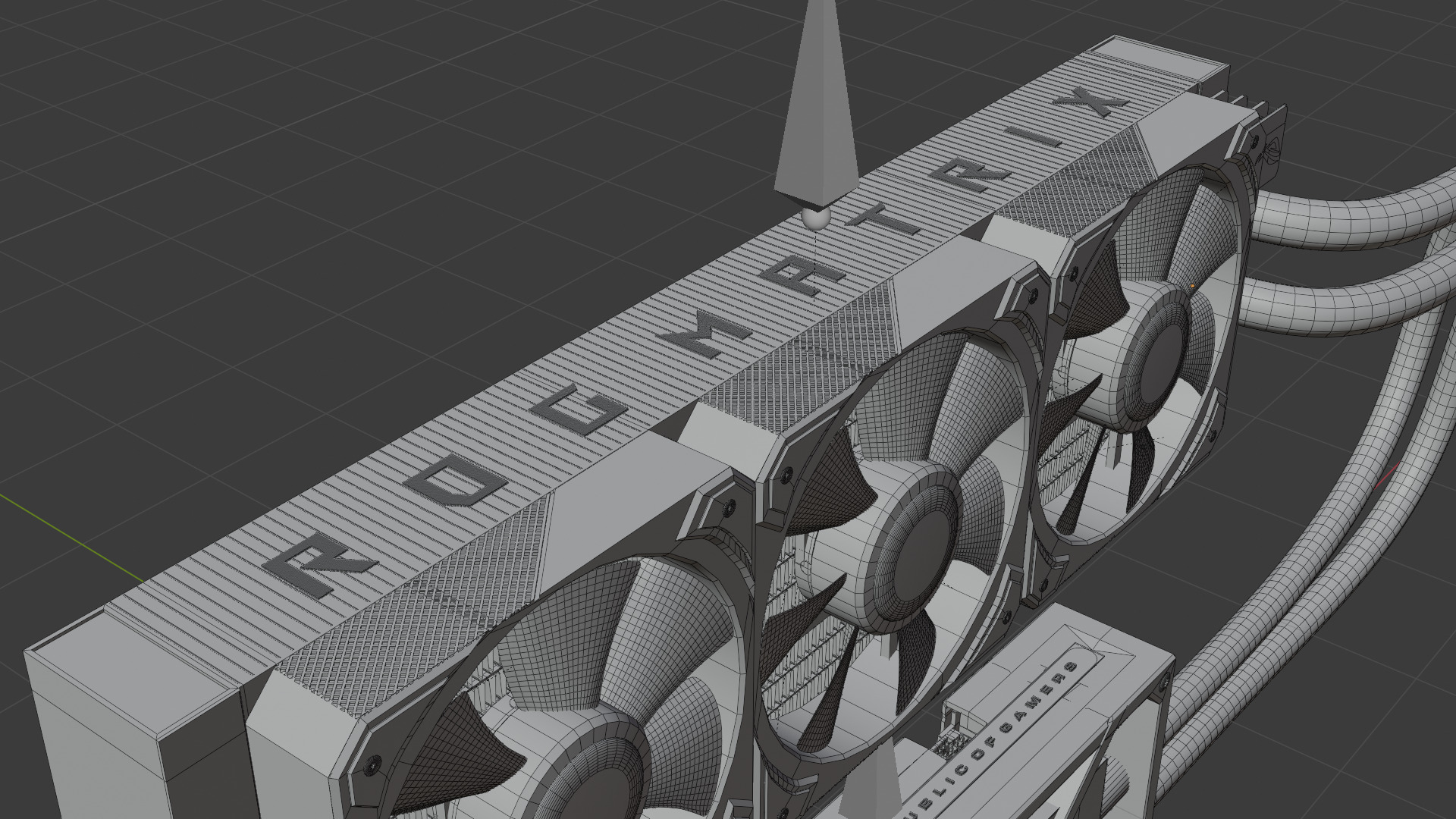 ASUS ROG Matrix RTX 4090 Platinum  3D model_23