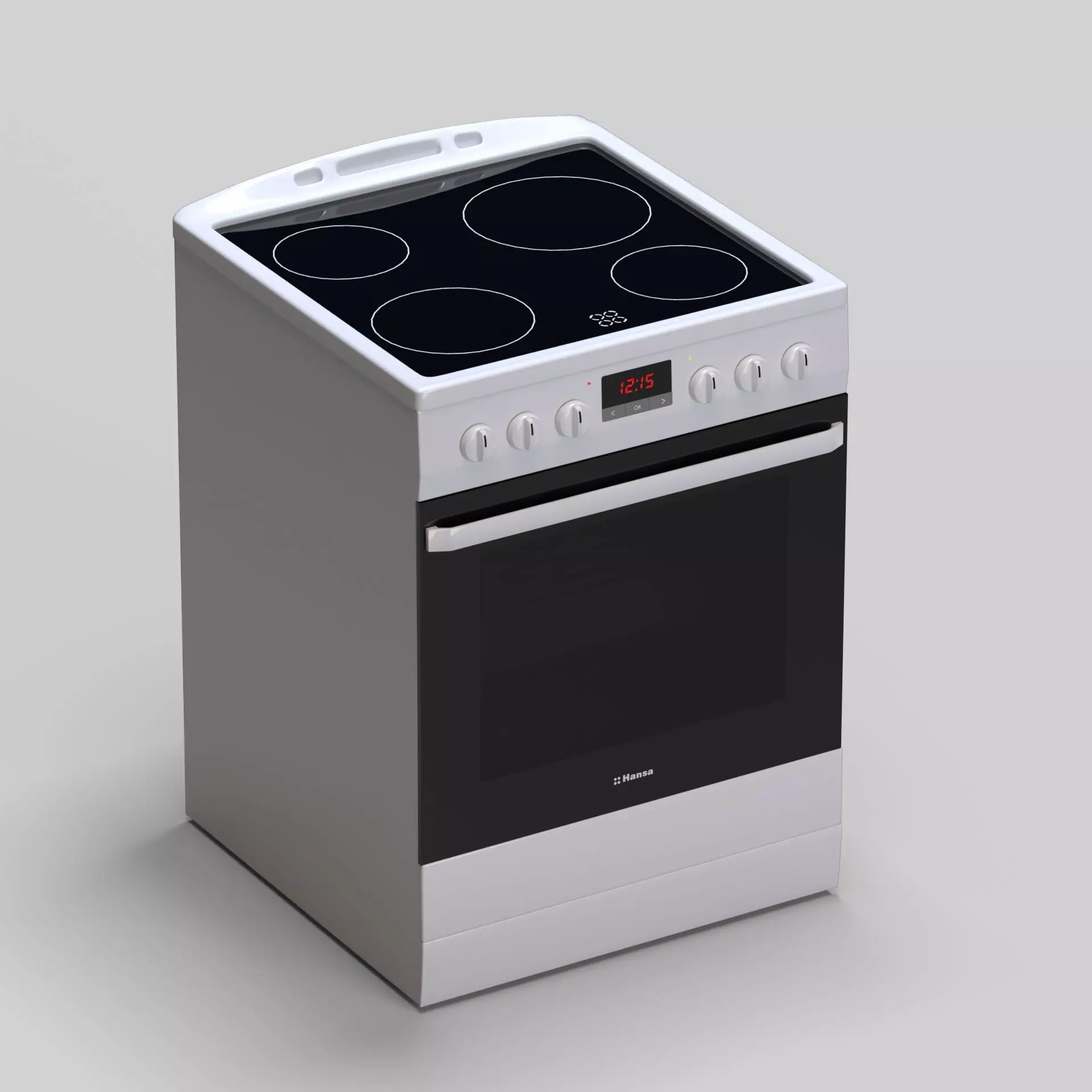 Hansa FCCW69209 electric stove 3D model_0