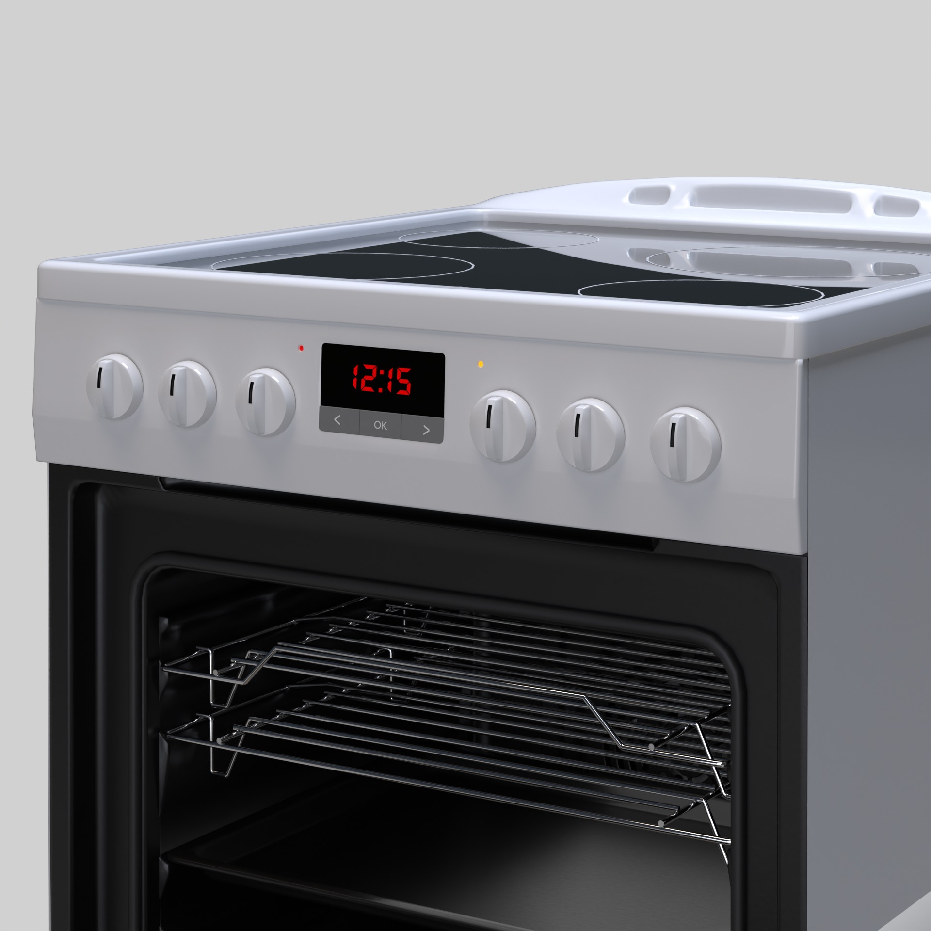 Hansa FCCW69209 electric stove 3D model_3