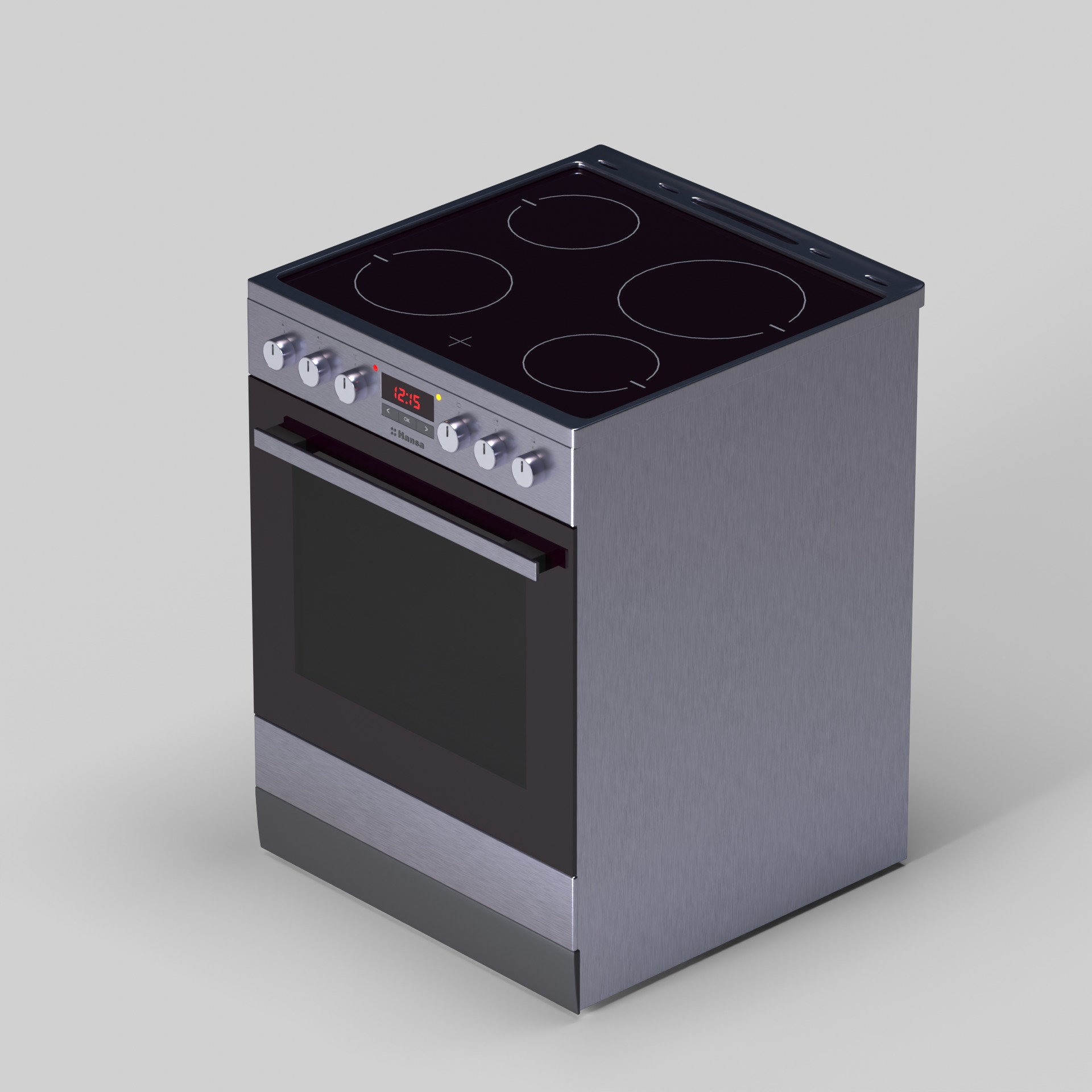 Hansa FCCX68203 electric stove 3D model_1