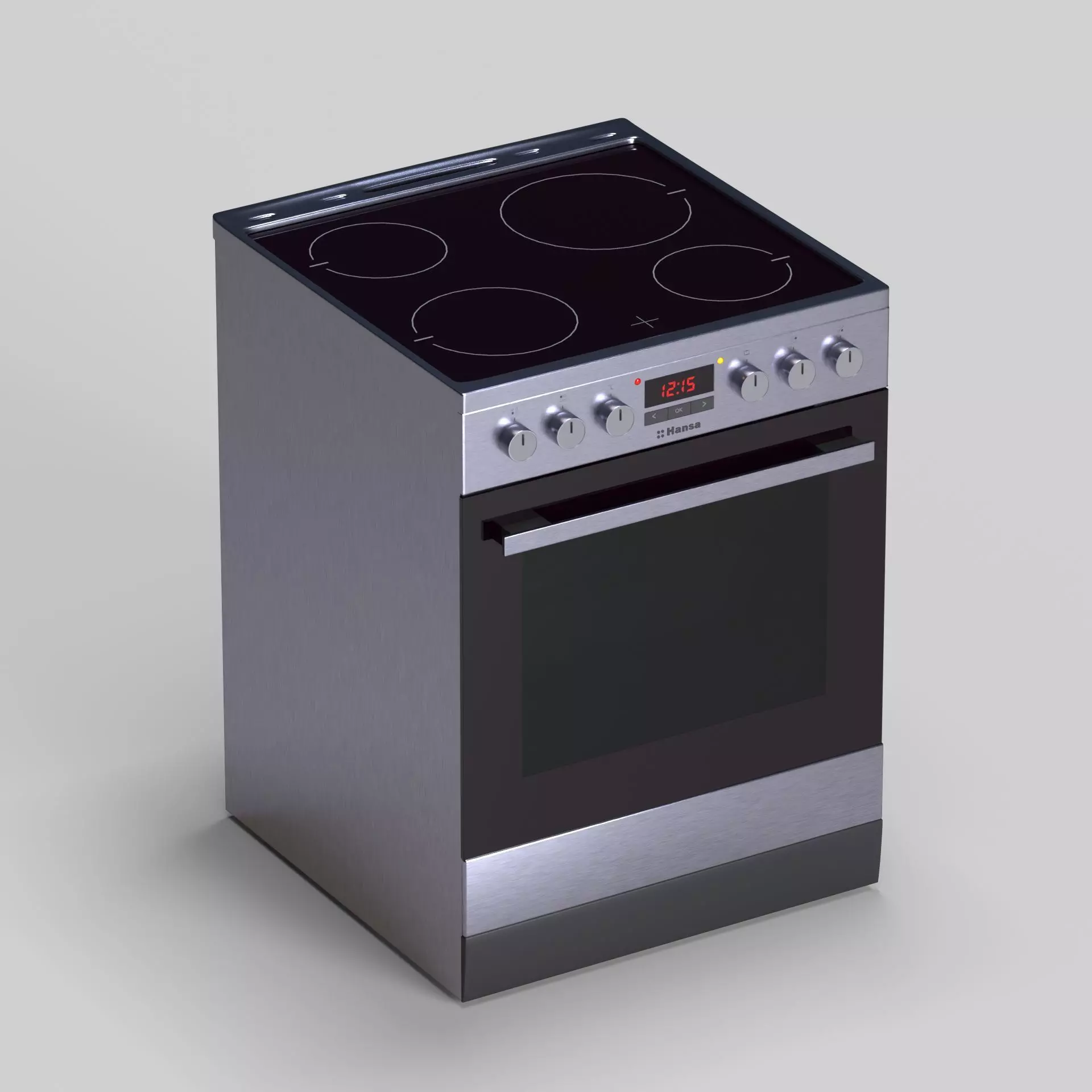 Hansa FCCX68203 electric stove 3D model_0