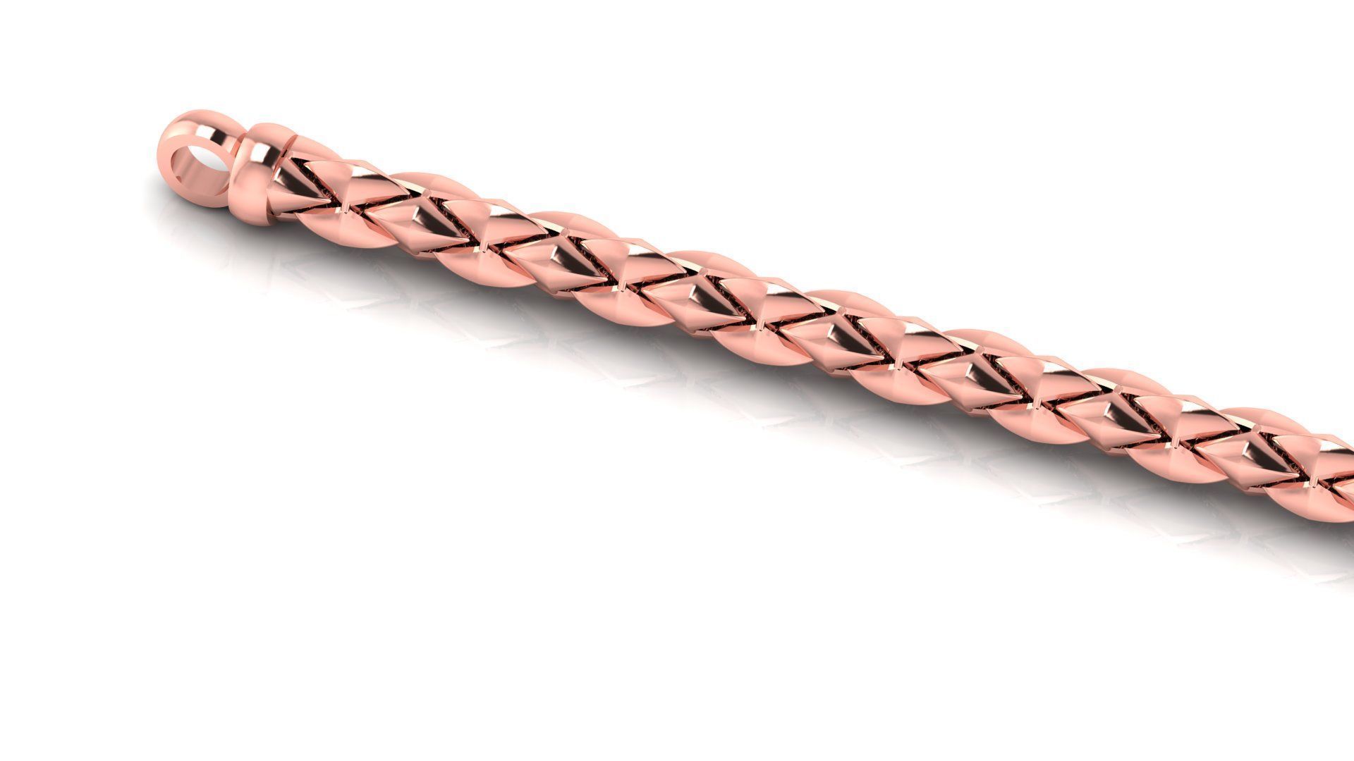 chain luxury new design gold silver STL 3D print model_1