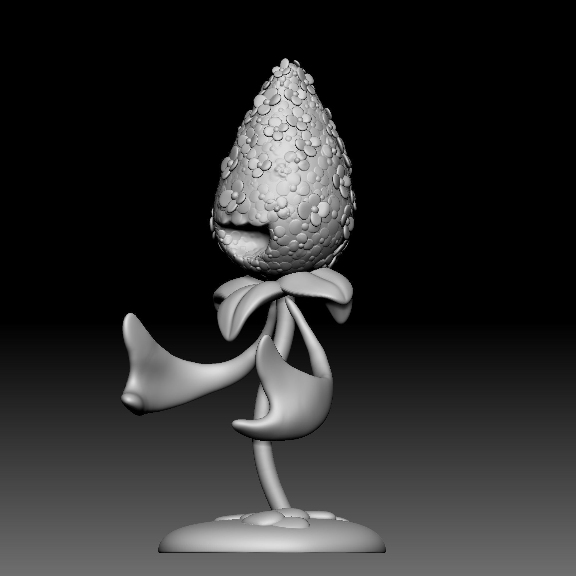 Flower - Alice in Wonderland - 0130 3D print model_1