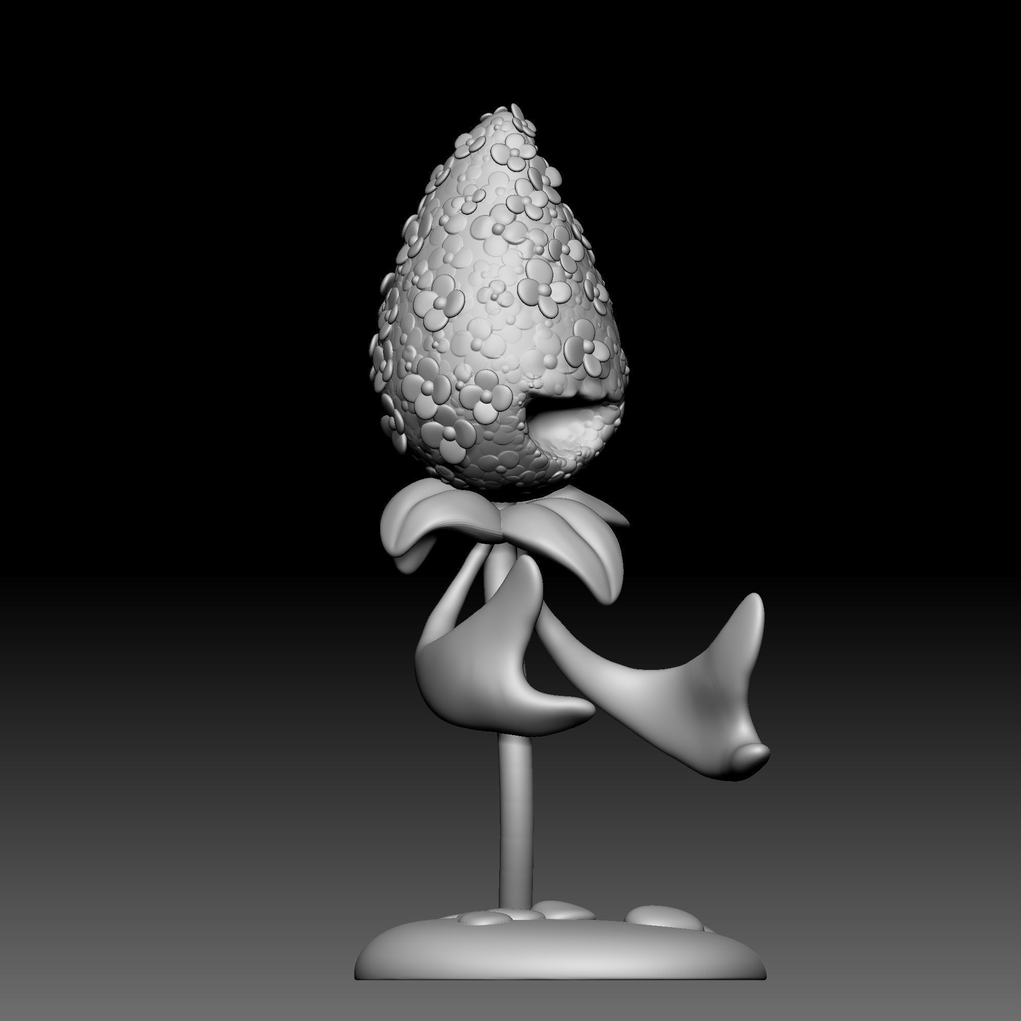 Flower - Alice in Wonderland - 0130 3D print model_7