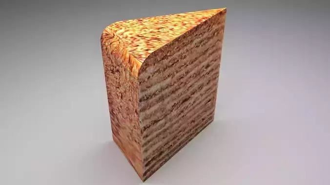 Medovik Cake 3D model
