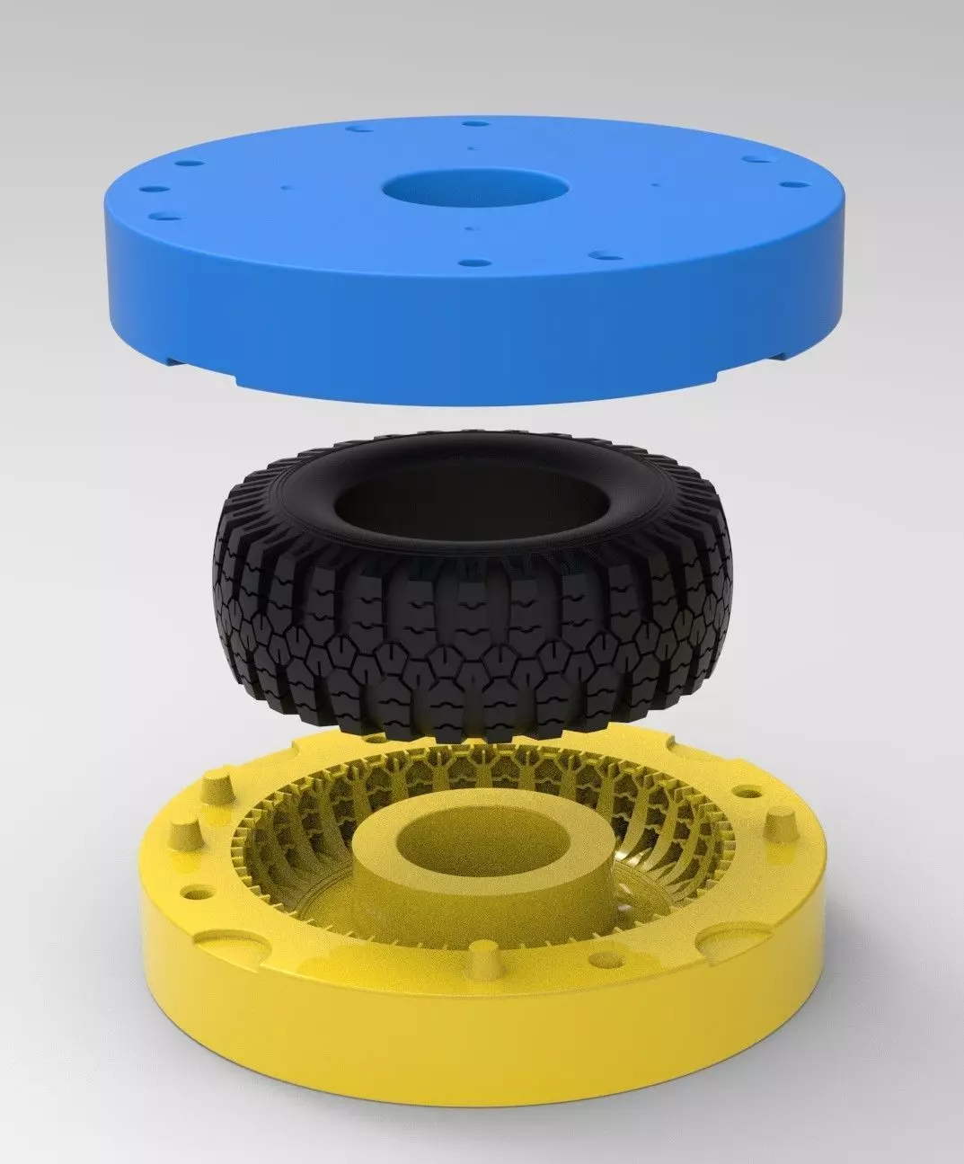 Mold for diecast Ural O47A Scale 1 to 10 and 1 to 14 and 1 to 25 3D print model