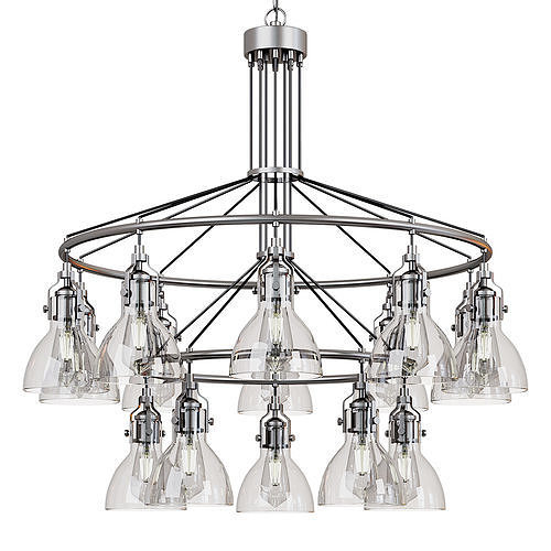 Craftmade State House 15 Light Wide Ring Chandelier 3D model
