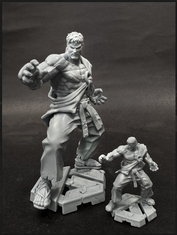 Ryu Street Fighter 3D print model_3