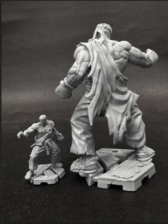Ryu Street Fighter 3D print model_13