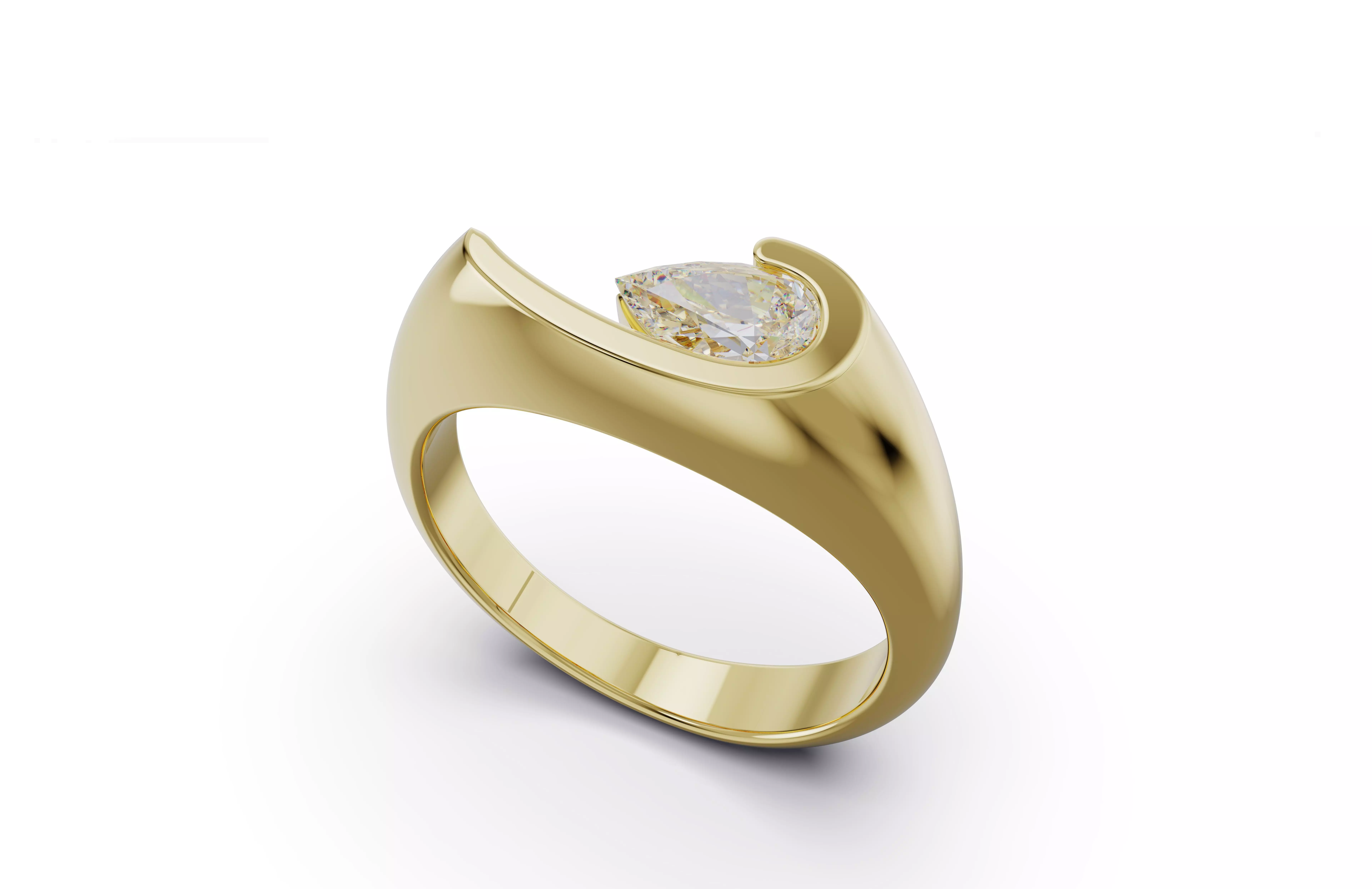 ENGAGEMENT RING 2 3D print model_0