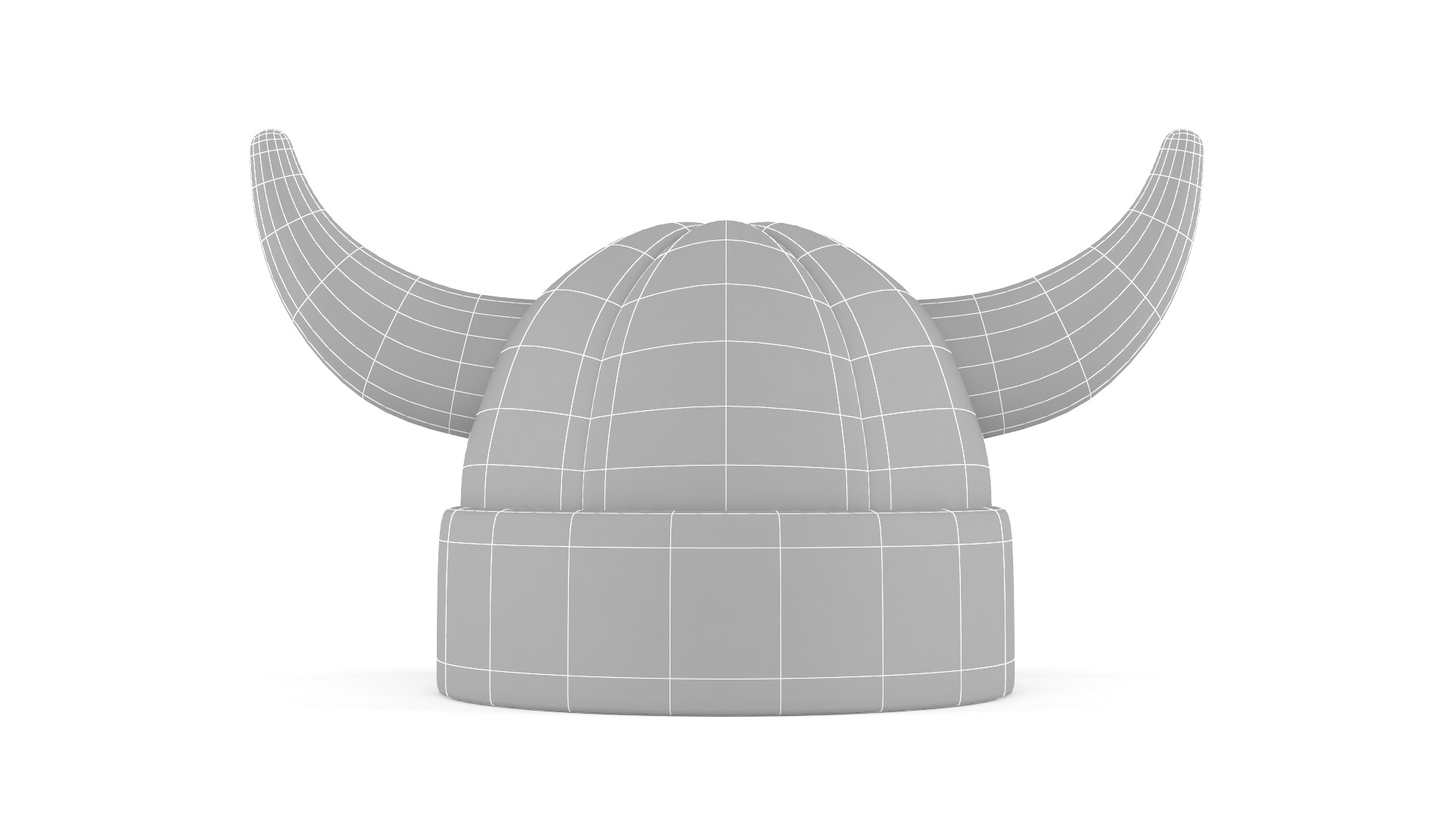 Football Fan Horn 3D model_7