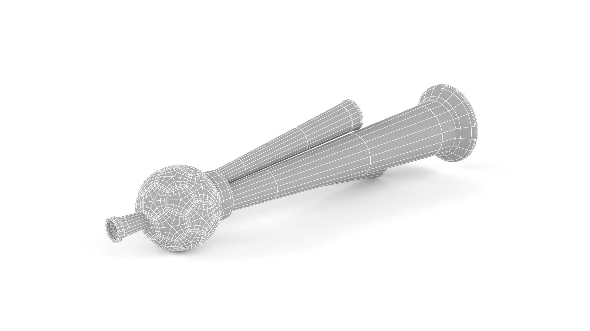 Football Fan Horn 3D model_11