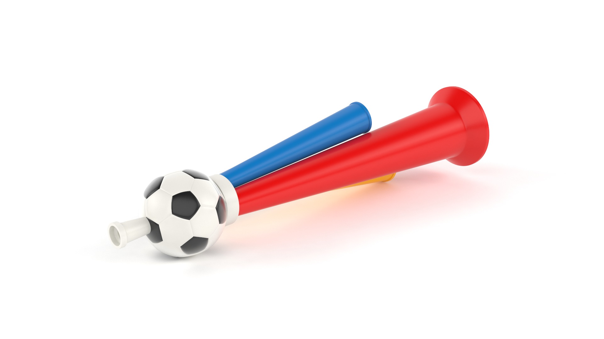 Football Fan Horn 3D model_5