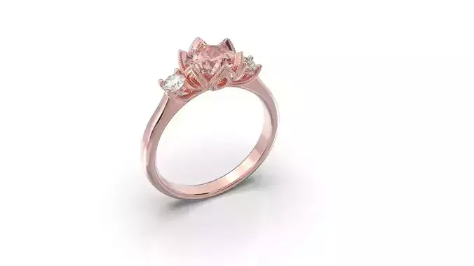 ENGAGEMENT RING 5 3D print model