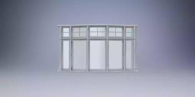 London casement bay window