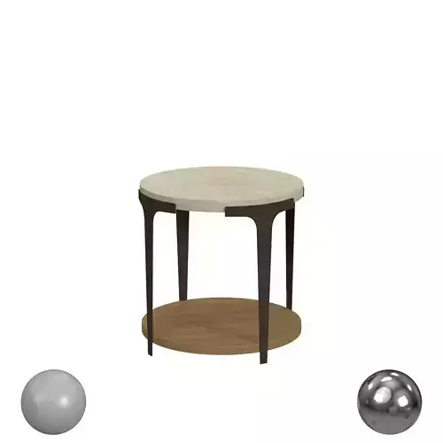 Homestyles Grayson Brown Wood Solid Lamp Table