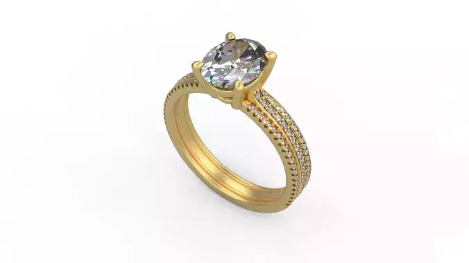 Woman Solitaire 1113