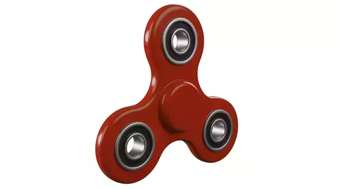 Spinner Low-poly 3D model