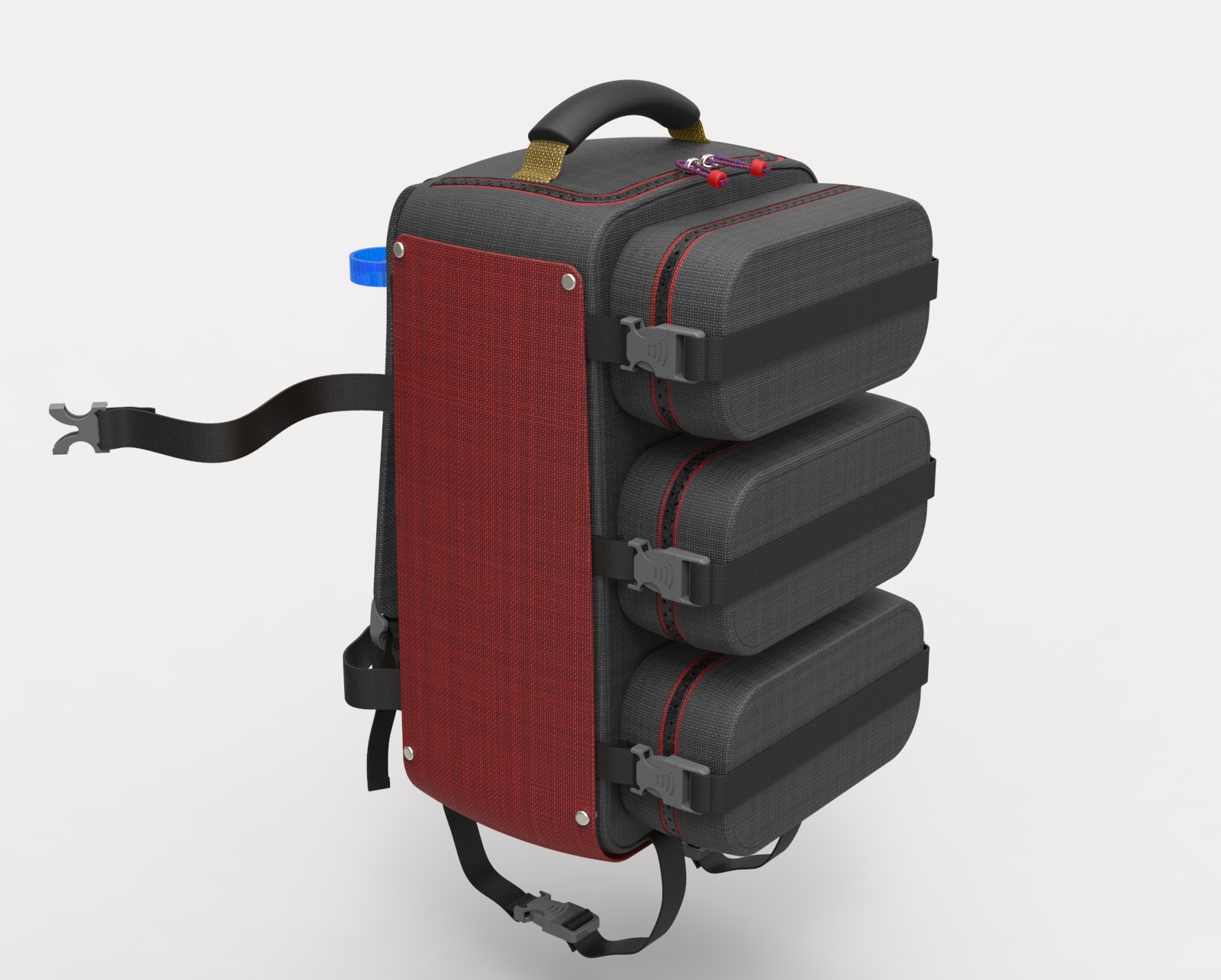 Backpack 3D print model_1