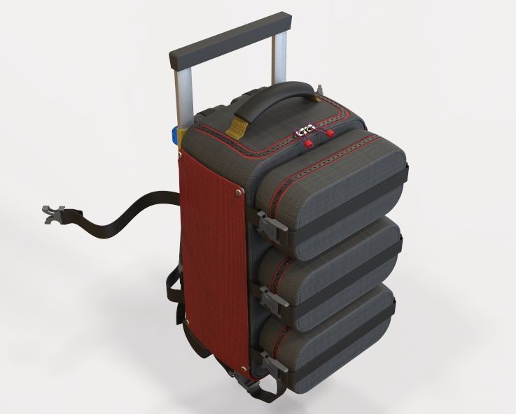 Backpack 3D print model_35